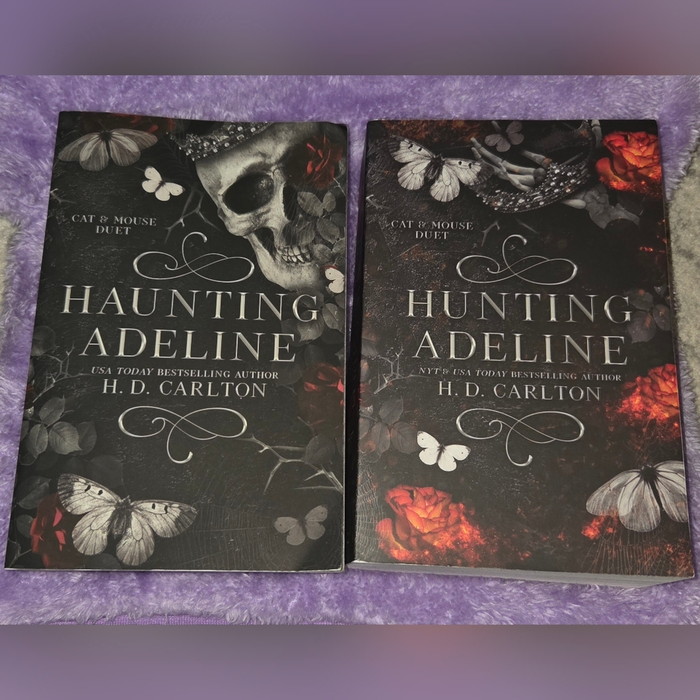 Haunting Adeline & Hunting Adeline Cat and Mouse Duo Book Set by H.D. Carlton